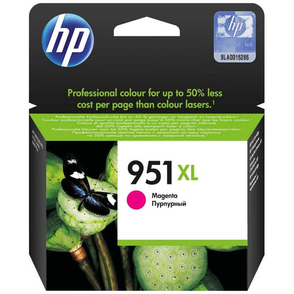 Hp Blækpatron 951xl Lilla
