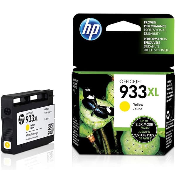 Hp Mustepatruuna 933xl Keltainen