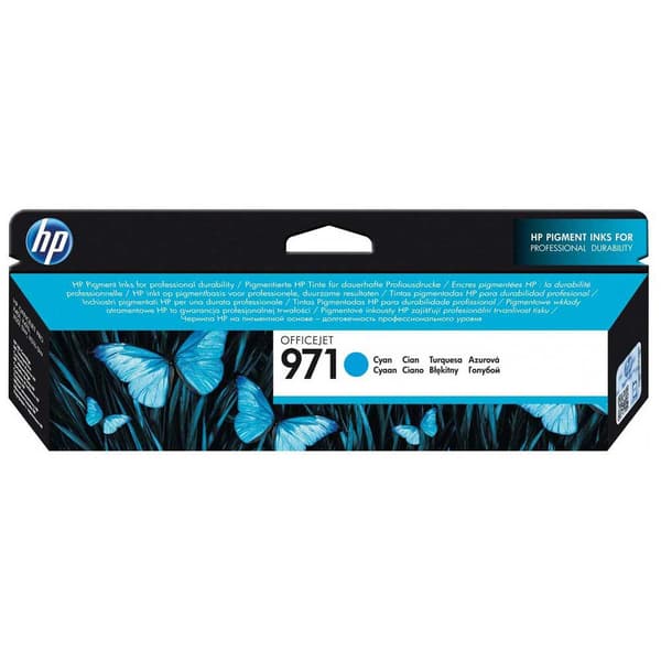 Hp Blækpatron 971 Blå