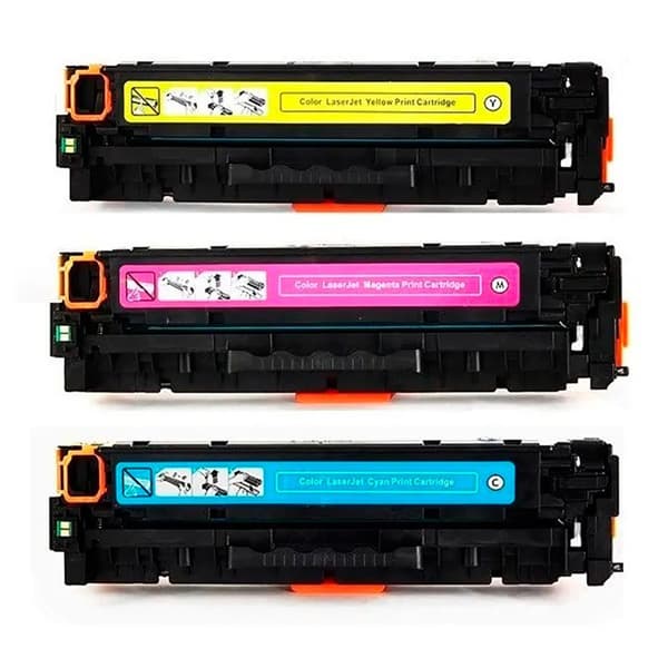 Hp Toner 125a Flerfarvet