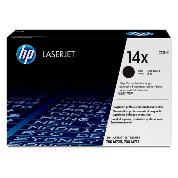 Hp Toner 14x Sort