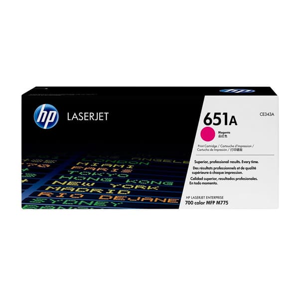 Hp Toner 651a Lilla