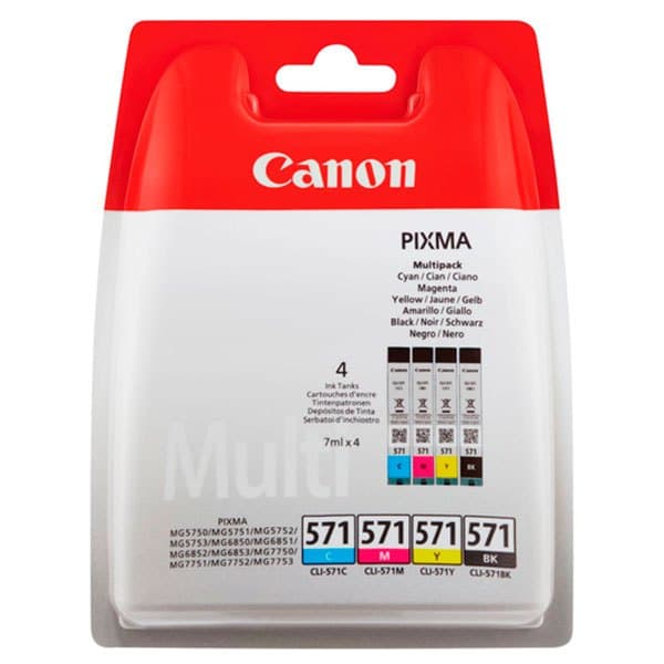 Canon Mustepatruuna Cli-571 Monivärinen
