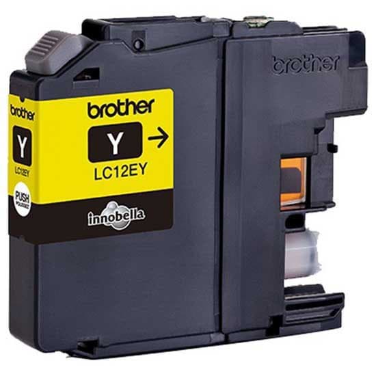 Brother For Mfcj Lc-12ey 6925dw Blæk Cartrige Gul