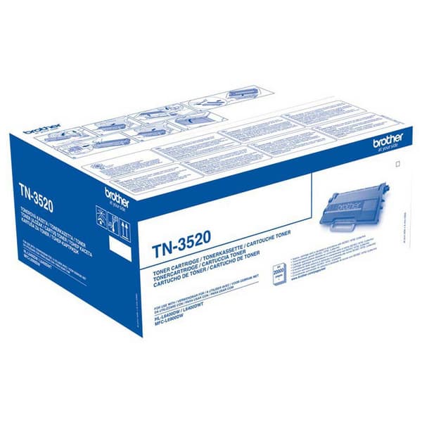 Brother Väriaine Tn-3520 Musta