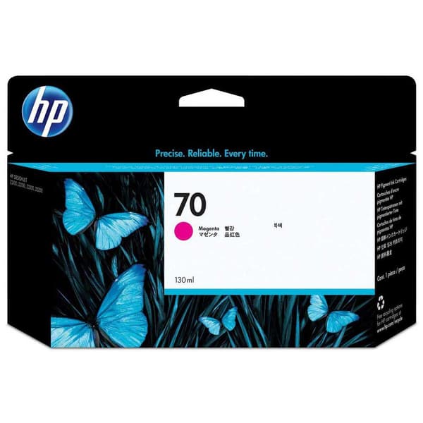 Hp Blækpatron 70m Lilla