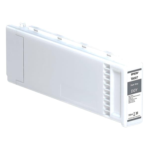 Epson Blækpatron Ultrachrome Pro 700ml T 8007 Grå