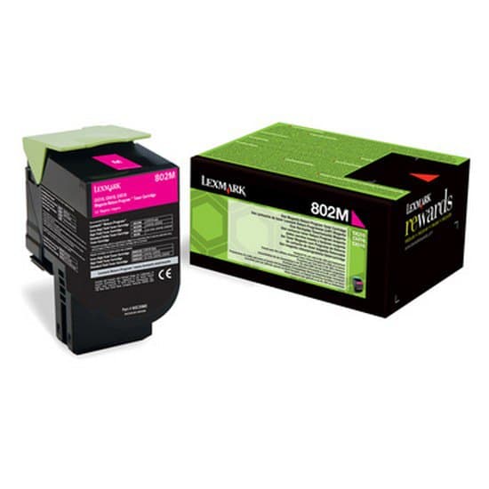 Lexmark Blækpatron 802m Lilla