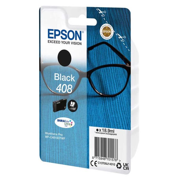 Epson Blækpatron Durabrite 408 Sort