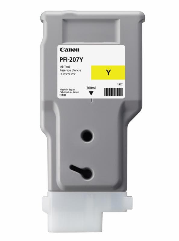Canon ink tank PFI-207 Y - Yellow