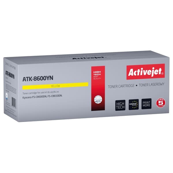 Toner Activejet ATK-8600YN Gul
