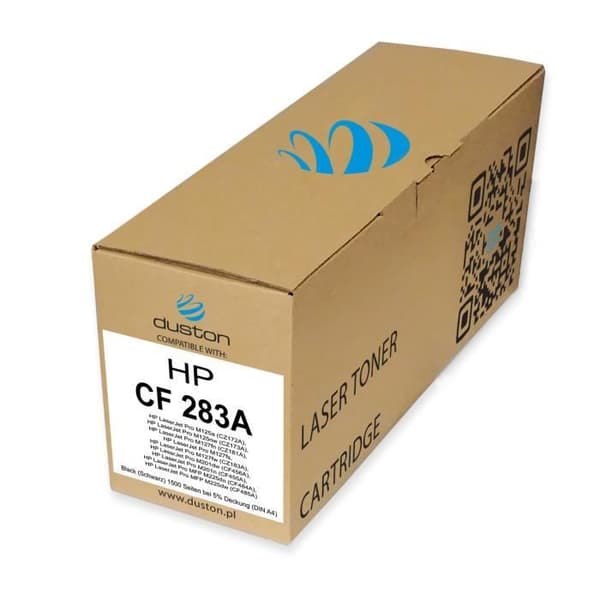 Tonerkassett - Duston - CF283A - Svart - HP-kompatibel - 1600 sidor