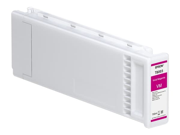 Epson T8003 - 700 ml - livlig magenta - original - blekkpatron - for SureColor SC-P10000, SC-P20000