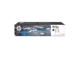 HP 973X høykapasitet svart original PageWide-blekkpatron, Høyt (XL) utbytte, Pigmentbasert blekk, 182,5 ml, 10000 sider, 1 stykker