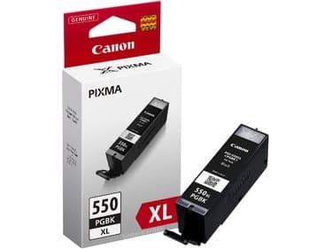 Canon PGI-550PGBK XL - 22 ml - Høy ytelse - svart - original - blekkbeholder - for PIXMA iP8750, iX6850, MG5550, MG5650, MG5655, MG6450, MG6650, MG71