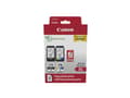 Miniatyrbild 2 av 5: Canon PG-575XL/CL-576XL Photo Paper Value Pack - 2-pack - Lång livslängd - svart, färg (cyan, magenta, gul) - original - hängande låda - bläckpatron/