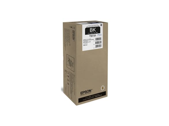 Epson T9731 - 402.1 ml - XL-storlek - svart - original - bläckpaket - för WorkForce Pro WF-C869R