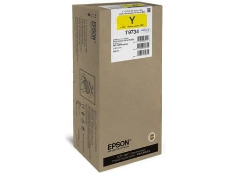 Epson T9734 - 192.4 ml - XL-størrelse - gul - original - blekkpakke - for WorkForce Pro WF-C869R