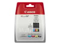 Miniatyrbilde 1 av 5: Canon 6509B016, Sort, Cyan, Fiolblå, Gult, 4 stykker, Multipakke