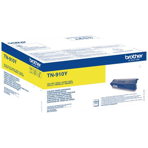 Brother För Bc Tn910y Ultra Hy 4 Toner Gul