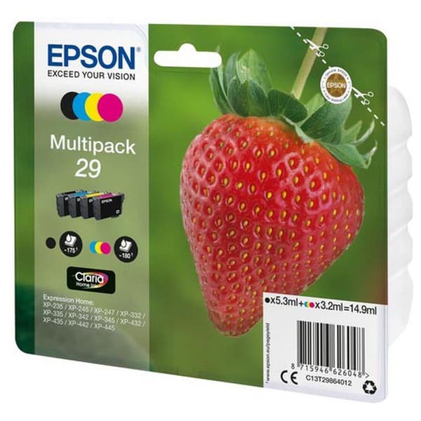 Epson Bläckpatron 29 Claria Home Blister Flerfärgad