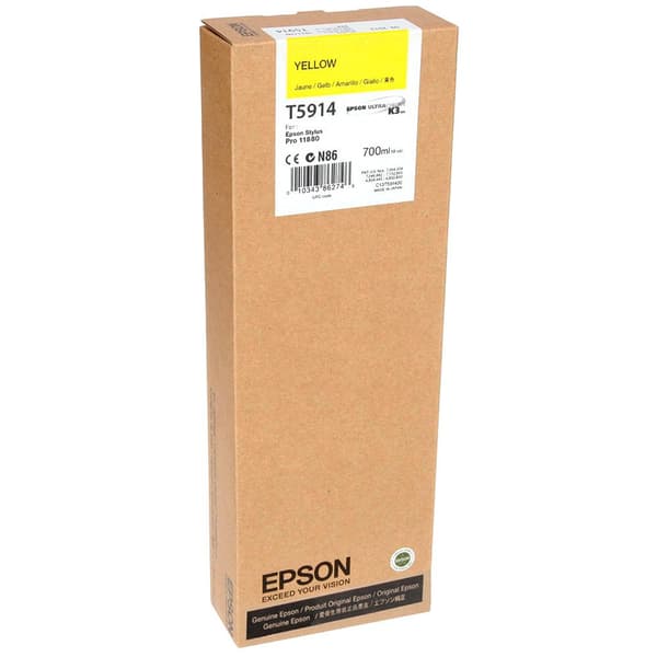 Epson Bläckpatron T 591 700ml T 5914 Gul