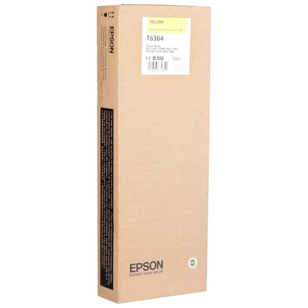 Epson Blækpatron T 636 700ml T 6364 Gul