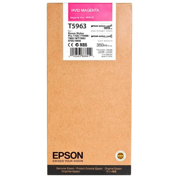 Epson Bläckpatron T 596 350ml T 5963 Lila,Rosa