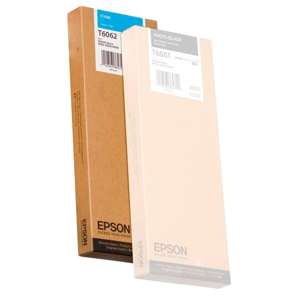 Epson Bläckpatron T 606 220ml T 6062 Blå