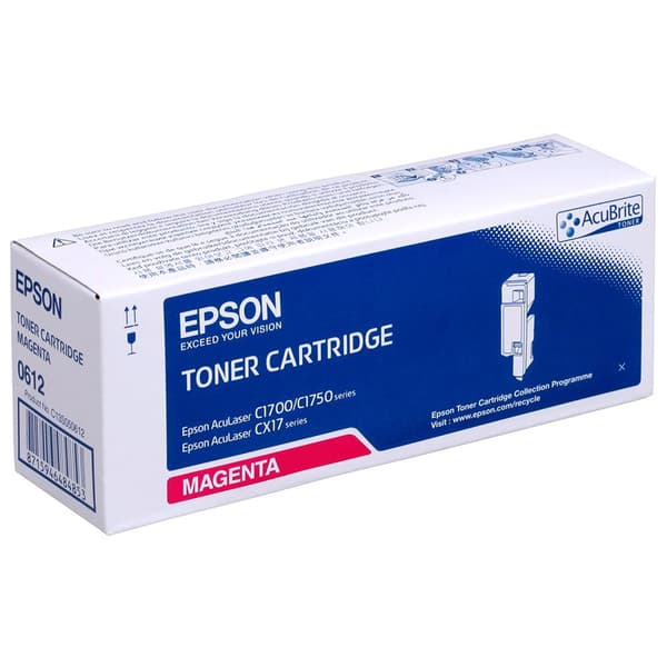 Epson Toner C13s050612 Lila,Svart