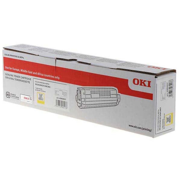 Oki Blækpatron Mc853/mc873/mc883 Gul