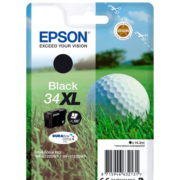 Epson Bläckpatron 34xl Svart