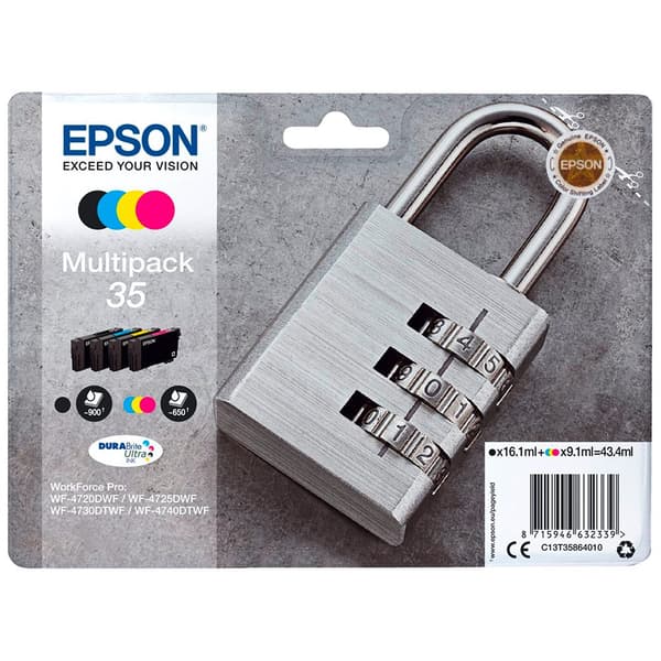 Epson Bläckpatron Dura Brite Ultra Multipack T 3586 Flerfärgad