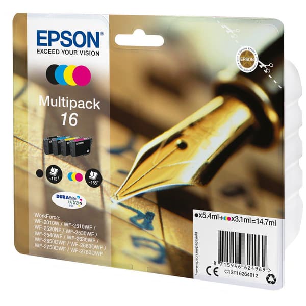 Epson Bläckpatron Durabrite Ultra 16 Flerfärgad