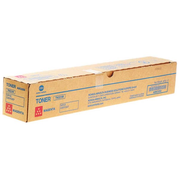 Konica Minolta Toner Tn-221 C227/c287 A8k3350 Lilla,Rosa