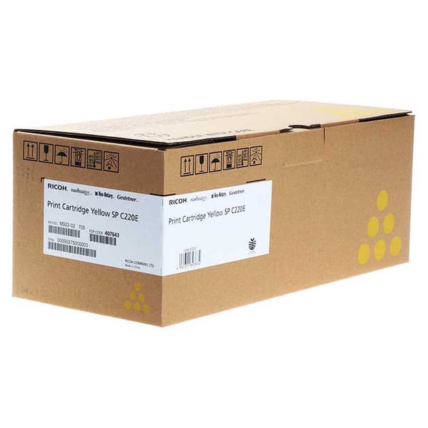 Ricoh Imaging Toner Ct220 Sp 407643 Gul