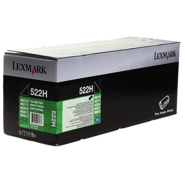 Lexmark Toner Med Høj Kapacitet 52d2h00 Sort