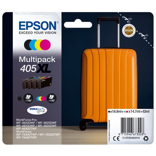 Epson Bläckpatron 405xl Flerfärgad