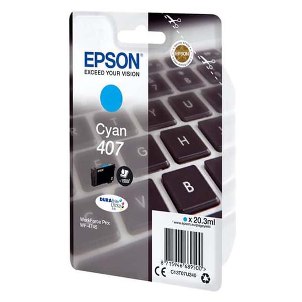 Epson Bläckpatron 407 Blå