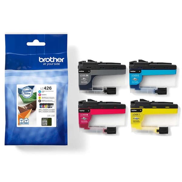 Brother Bläckpatron Lc426 4 Enheter Flerfärgad