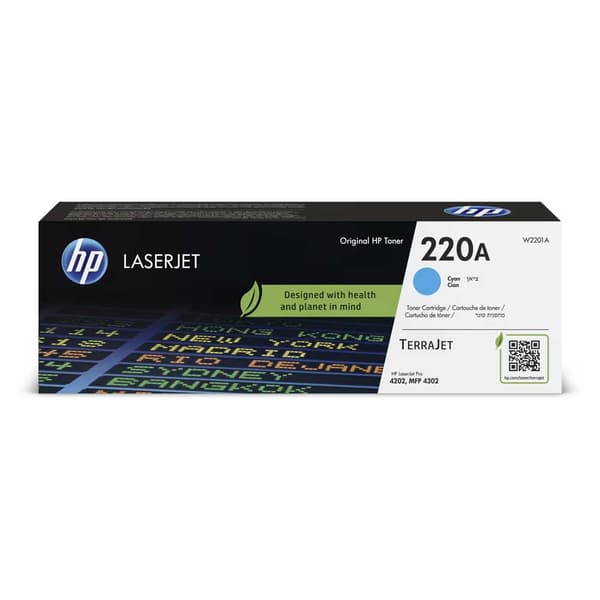 Hp Blækpatron Laserjet 220a Blå