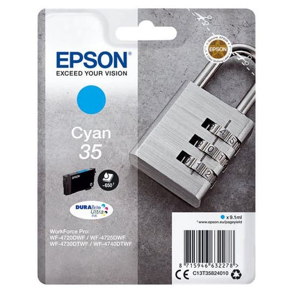 Epson Bläckpatron Durabrite Ultra 35 Blå