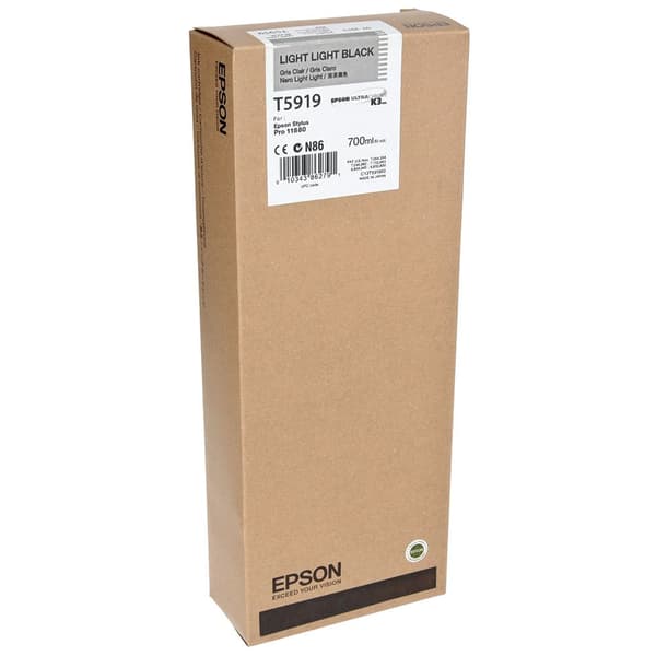 Epson Bläckpatron T591 700 Ml T5919 Svart