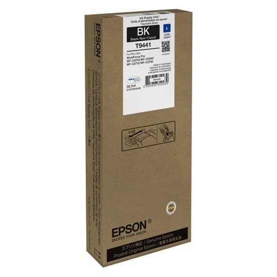 Epson Blækpatron Wf-c5xxx Sort