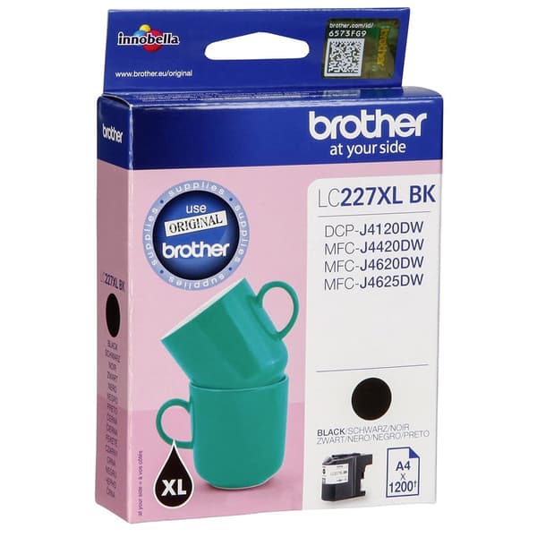 Brother Blækpatron Lc-227 Xlbk Sort