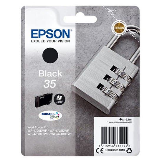Epson Bläckpatron C13t35814010 Svart