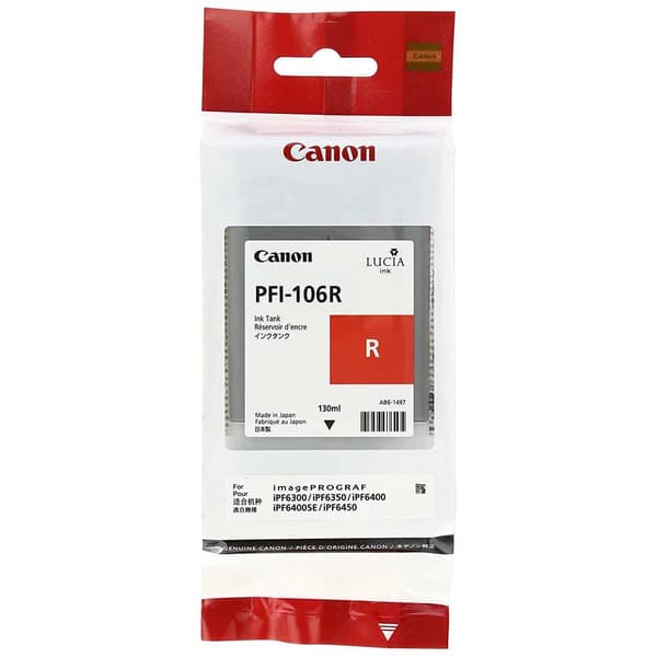 Canon Bläckpatron Pfi-106 Röd