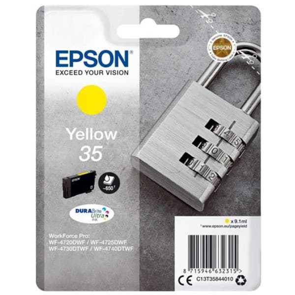 Epson Blækpatron 35 Durabite Gul