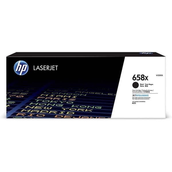 Hp Toner 658x Sort