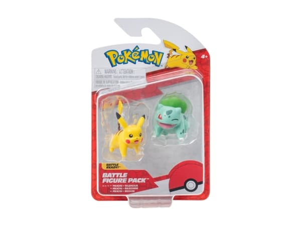 POKEMON BATTLE FIGURE 2 PK ASS - assorted